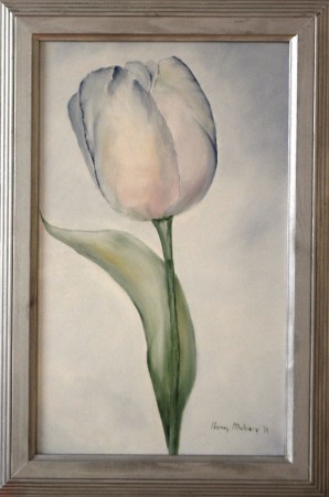 voorjaar Tulp | 2 van tweeluik |olieverf | 35x3
